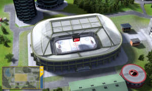 3D Stadionansicht Online-Eishockeymanager